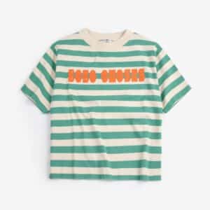 Bobo Choses Bobo Choses Bobo Choses Modern Striped T-Shirt 8445782367477 Bobo SS26 Kleding & Accessoires Shirts T-shirts Wijs west