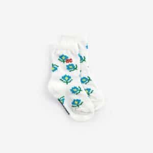 Bobo Choses Bobo Choses Flower Short Socks Pack X 2 8445782375342 Bobo SS26 Kleding & Accessoires Sokken & Maillots  Wijs west