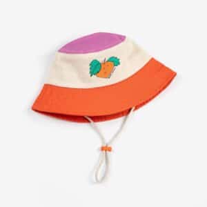 Bobo Choses Bobo Choses Tangerine Bucket Hat 8445782375441 Bobo SS26 Kleding & Accessoires Accessoires Hoedjes & Petjes Wijs west
