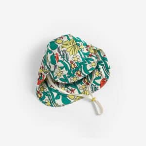 Bobo Choses Bobo Choses Color Herbalist All Over Swim Cap 8445782375519 Bobo SS26 Kleding & Accessoires Baby Zwemkleding (Baby) Wijs west
