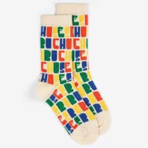 Bobo Choses Bobo Choses Bobo Choses Color All Over Long Socks 8445782377506 Bobo SS26 Kleding & Accessoires Sokken & Maillots  Wijs west