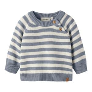 Lil' Atelier Lil' Atelier Knit Top Coconut Milk Tradewinds 5715870603835 Atelier SS26 Kleding & Accessoires Baby Bovenstukjes Wijs west