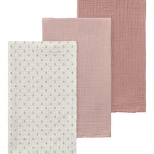 Lil' Atelier Lil' Atelier Swaddle Coconut Milk Peach Whip/ Misty Rose 5715868755355 Atelier 26 Verzorging Swaddles  Wijs west