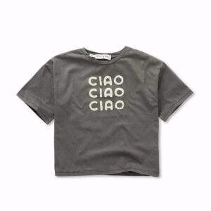 Sproet & Sprout Sproet & Sprout T-Shirt Ciao Washed Black 1138187277720  Kleding & Accessoires Shirts  Wijs west