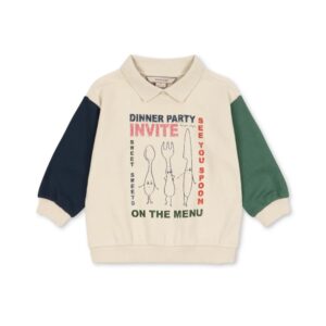 Konges Sløjd Konges Sløjd Spotty ZonnehoedjePolo Multi Color 5715681254240 Konges SS26 Kleding & Accessoires Shirts Longsleeves Wijs west