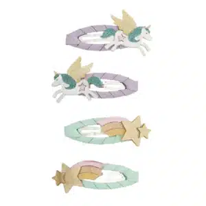 Mimi & Lula Mimi & Lula My Little Unicorn Clic Clacs 5061064832612 Mimi 26 Verzorging Haaraccessoires Haarspeldjes Wijs west