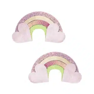 Mimi & Lula Mimi & Lula Rainbow Clic Clacs 5061064832667 Mimi 26 Verzorging Haaraccessoires Haarspeldjes Wijs west