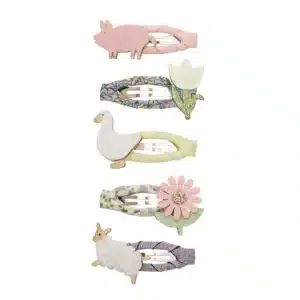 Mimi & Lula Mimi & Lula Farmyard Mini Clic Clacs 5061064832766 Mimi 26 Verzorging Haaraccessoires Haarspeldjes Wijs west
