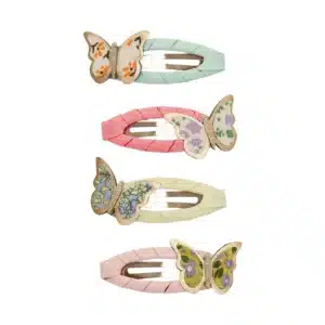 Mimi & Lula Mimi & Lula Floral Butterfly Clic Clacs 5061064832933 Mimi 26 Verzorging Haaraccessoires Haarspeldjes Wijs west