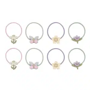 Mimi & Lula Mimi & Lula Flower Garden Ponies 5061064833114 Mimi 26 Verzorging Haaraccessoires Haarelastiekjes Wijs west