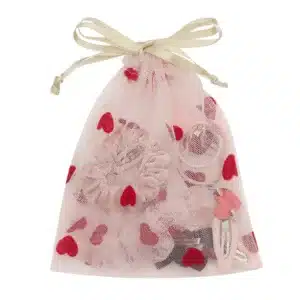 Mimi & Lula Mimi & Lula Heart Pouch 5061064833503 Mimi 26 Verzorging Haaraccessoires  Wijs west