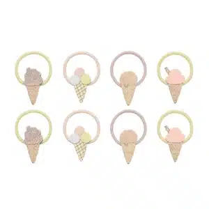 Mimi & Lula Mimi & Lula Ice Cream Mini Ponies 5061064833565 Mimi 26 Verzorging Haaraccessoires Haarelastiekjes Wijs west