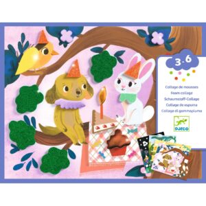 Djeco Knutselpakket Schuim - Sprankelende Feestjes