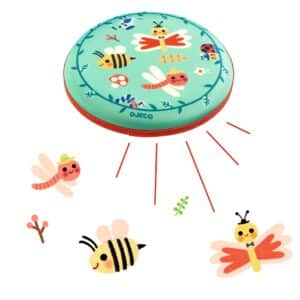 Djeco Djeco Flying Bugs vliegende schijf 3070900021280 DjecoVal26 Speelgoed & Spellen Buitenspelen  Wijs west