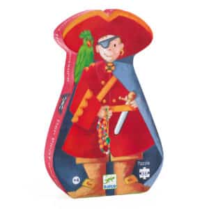 Djeco Djeco Puzzel The Pirate And His Treasure - 36 Pcs 3070900072206 DjecoVal26 Speelgoed & Spellen Puzzels  Wijs west