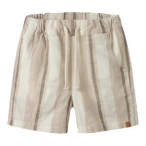 Lil' Atelier Lil' Atelier Shorts Coconut Milk 5715865892770 Atelier SS26 Kleding & Accessoires Broeken Korte Broeken Wijs west