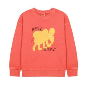Jelly Mallow Jelly Mallow Elephant Pigment Sweatshirt 8800345040301 Mallow SS26 Kleding & Accessoires Sweaters & Truien  Wijs west