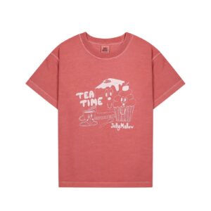 Jelly Mallow Jelly Mallow Tea Time Pigment T-shirt 8800345041148 Mallow SS26 Kleding & Accessoires Shirts T-shirts Wijs west