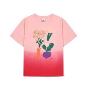Jelly Mallow Jelly Mallow Vegetable Pigment  T-shirt 8800345042275 Mallow SS26 Kleding & Accessoires Shirts T-shirts Wijs west