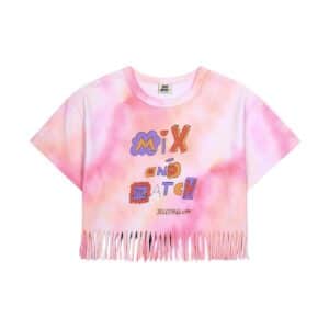 Jelly Mallow Jelly Mallow Mix&Match Tiedye T-shirt 8800345042770 Mallow SS26 Kleding & Accessoires Shirts T-shirts Wijs west