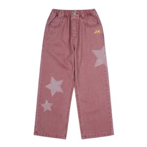 Jelly Mallow Jelly Mallow Star Denim Broek 8800345043821 Mallow SS26 Kleding & Accessoires Broeken  Wijs west