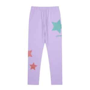 Jelly Mallow Jelly Mallow Star Leggings_LIGHT PURPLE 8800345044514 Mallow SS26 Kleding & Accessoires Broeken Leggings Wijs west