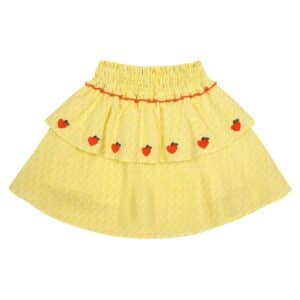 Jelly Mallow Jelly Mallow Heart Cherry Rok 8800345046761 Mallow SS26 Kleding & Accessoires Rokjes & Jurkjes  Wijs west