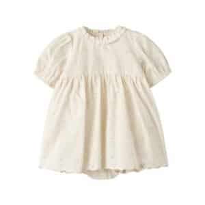 Lil' Atelier Midi Jurk met Romper Coconut Milk