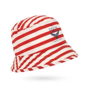 Konges Sløjd Konges Sløjd Asnou Bucket Hat Stripe Rouge 5715681180716 Konges SS26 Kleding & Accessoires Accessoires Hoedjes & Petjes Wijs west