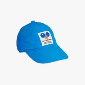 Mini Rodini Mini Rodini Table Tennis Patch Nylon Cap Blue 7332754731736 Rodini SS26 Kleding & Accessoires Accessoires Hoedjes & Petjes Wijs west