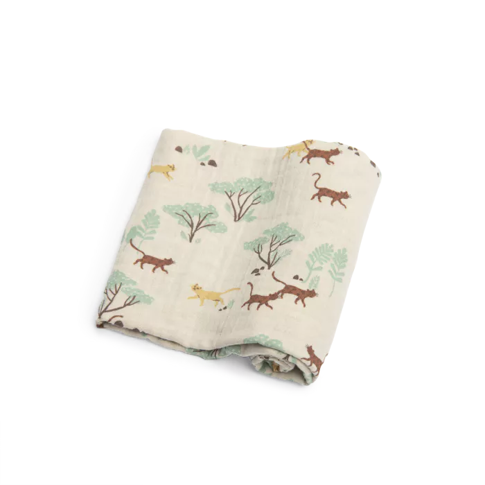 Moulin Roty Moulin Roty Set Van 3 Luierdoeken La Forêt Mawa 3575676882733 Moulin Apr26 Verzorging Swaddles Wijs west