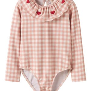 Lil' Atelier Lil' Atelier Swimwear Misty Rose 5715866073369 Atelier SS26 Kleding & Accessoires Zwemkleding Zwempak Wijs west