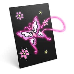 KidyWolf KIDYNEON Verlichte wanddecoratieset “Er was eens"