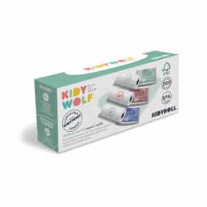 KidyWolf KIDYROLL 1 x 5 rollen gekleurd papier voor KIDYPRINT / K-PRINT