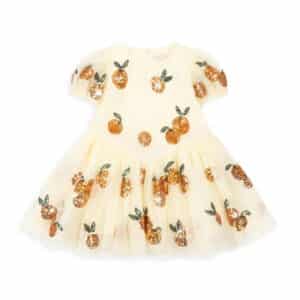 Konges Sløjd Heartlily Jurk Arancia Sequin