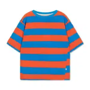 Repose Ams 69. Sweat Tee Wave Flame Block Stripe