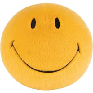 Smiley Knuffel ECO Fuzzy Yellow - 23 cm