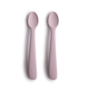 Mushie Baby Spoon - Soft Lilac