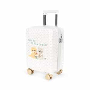 Konges Sløjd Konges Sløjd Travel Suitcase Kitty Gelateria 5715681256732 Konges MSS26 Kleding & Accessoires Tassen & Rugzakken  Wijs west