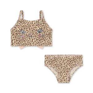 Konges Sløjd Konges Sløjd Kitty Bikini Leo 5715681270738 Konges MSS26 Kleding & Accessoires Zwemkleding Zwempak Wijs west