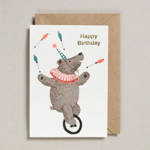Confetti Pets Kaart - Happy Birthday Bear