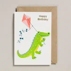 Confetti Pets Kaart - Happy Birthday Krokidil