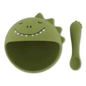 Eerste baby eetset - Mr. Dino