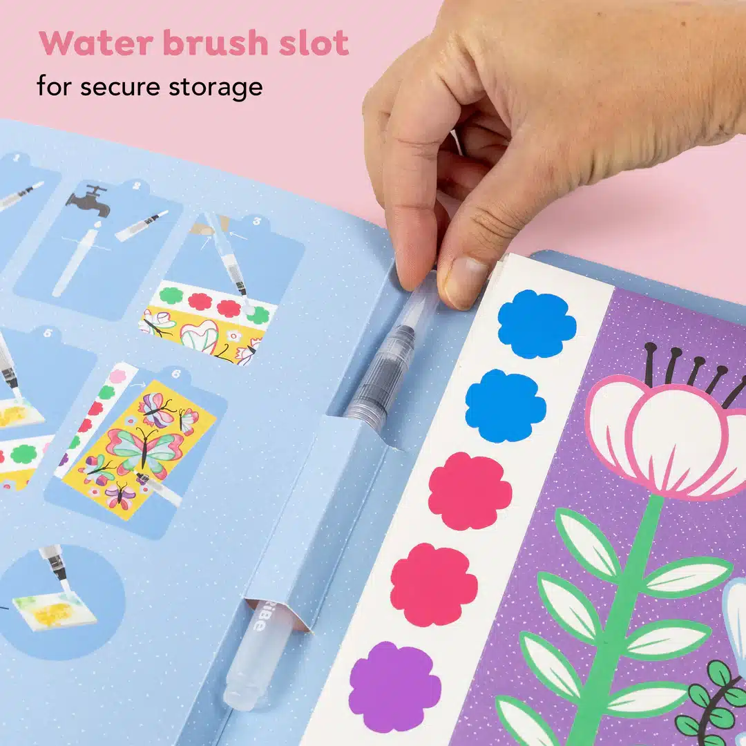 Tiger Tribe Paint-A-Picture Set - Butterflies & Flowers