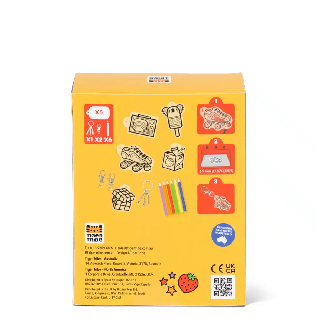 Tiger Tribe Shrinkorama - Bag Tags