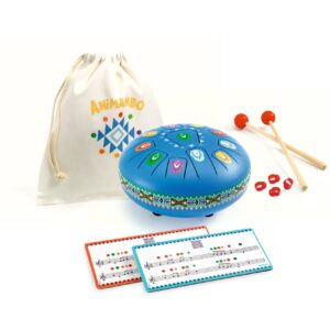 DJ06040 Djeco Animambo - Large Tongue drum - 11 Noten