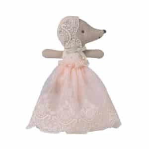 Maileg Baby Muis in Jurk - Powder
