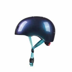 Micro Kinderhelm Deluxe Neochrome Blauw