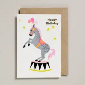 Confetti Pets Kaart - Happy Birthday Paard