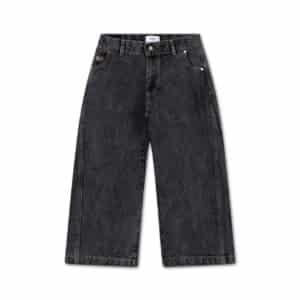 Repose AMS Repose 9. Wide Leg Denim Pants Slate Grey 8721562002111  Kleding & Accessoires Broeken